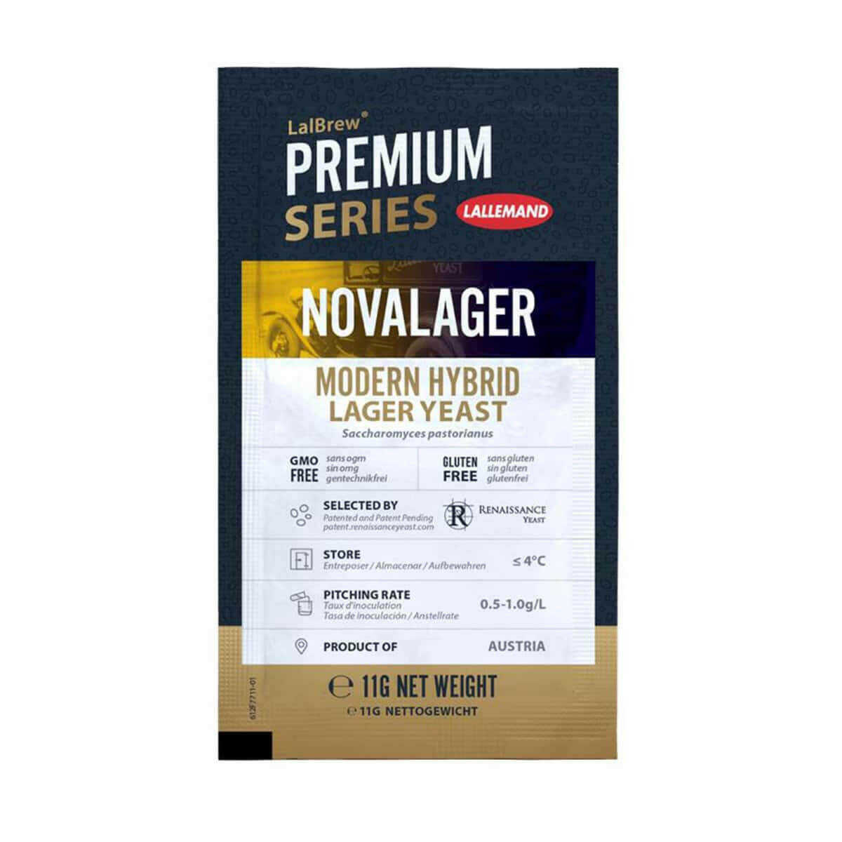 NovaLager Yeast 11g | LalBrew® | The Home Brew Shop | 38801