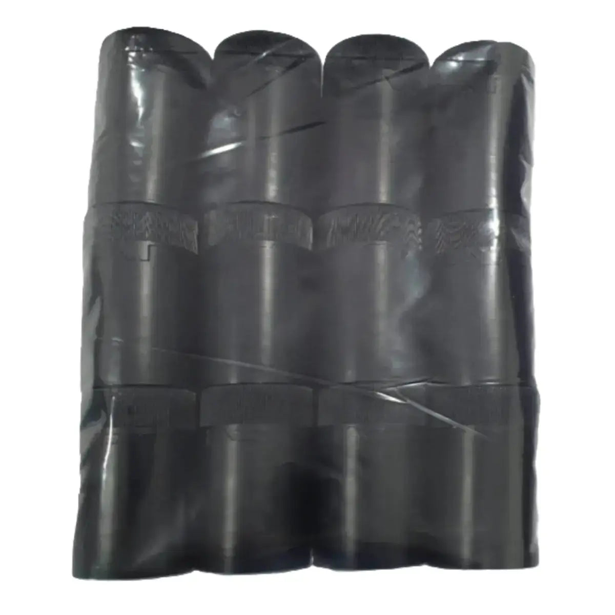 NovaTwist Screw Caps Black - 12 Pack in a sealed plastic packaging for easy bottling.