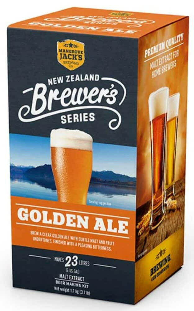Mangrove Jack's New Zealand Brewers Series Golden Ale Beer Kit | The Home Brew Shop | 10673
