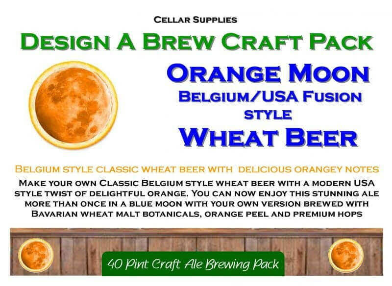 Orange Moon Wheat Beer Kit | The Home Brew Shop | 500008