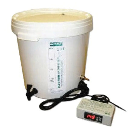 Peco Electric Digital Boiler - EB1D shown with control unit and display for precise temperature settings.