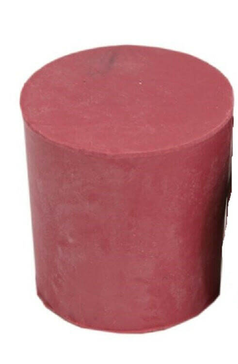 Red Rubber Demijohn Bung Plain (NO HOLE) | The Home Brew Shop | 101310 - 7120