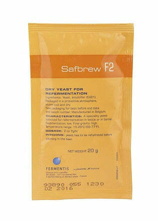 SafAle F2 Bottling / Kegging Yeast 25grm BBE 09-2025 | The Home Brew Shop | 100360-0500249