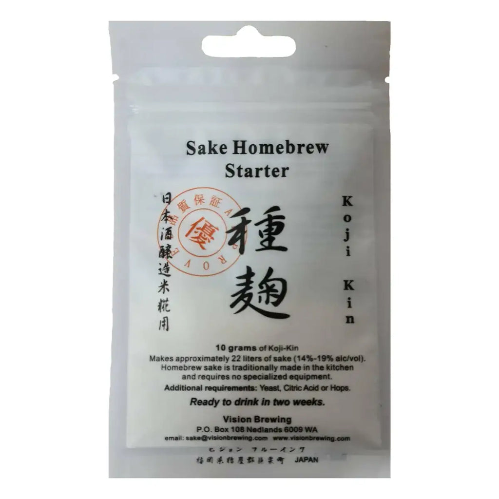 Sake Koji Kin Home Brew Starter front packet