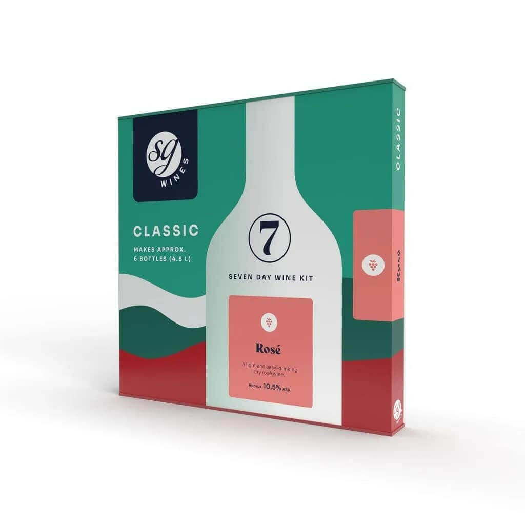 Rose Classic Wine Kit | SG Wines | 6 Bottle | The Home Brew Shop | 101702 - 1004