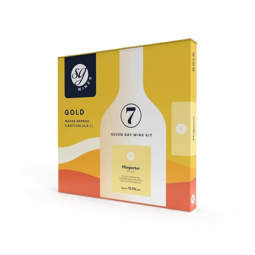 Piesporter Wine Kit | SG Wines Gold | 6 Bottles | The Home Brew Shop | 100965 - 1023