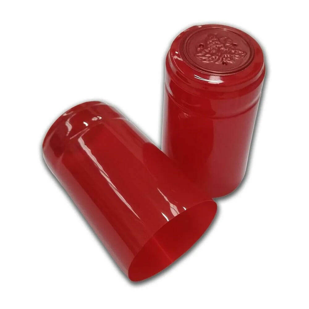 Shrink capsules - 30 Light Red | The Home Brew Shop | 8280E