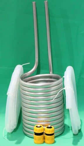 1/2" Stainless Steel Wort Chiller Kit | The Home Brew Shop | 496977
