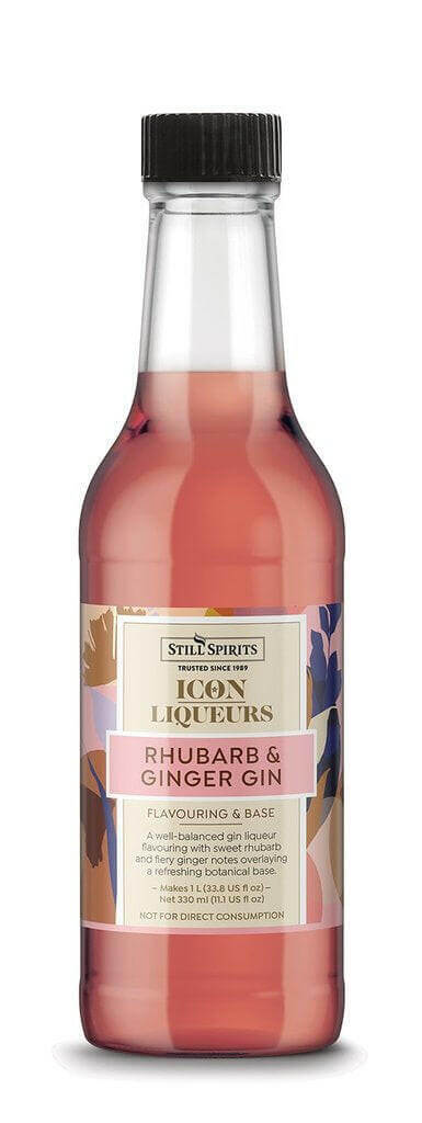 Still Spirits ICON Rhubarb & Ginger Gin flavouring | The Home Brew Shop | 30309-54006