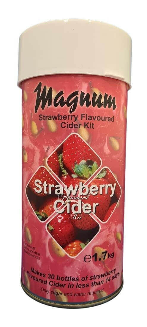Magnum Strawberry Cider Kit | The Home Brew Shop | 101133 - 11224