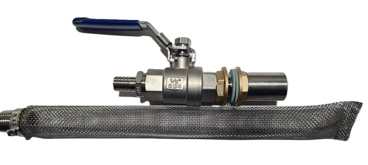 Tap Kit Weldless & Hop or Grain Filter | The Home Brew Shop | 8983922