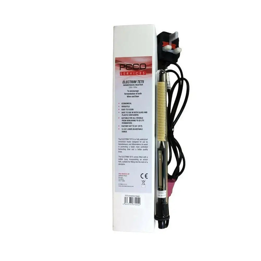 Immersion Heater - TE75 | The Home Brew Shop | 101411