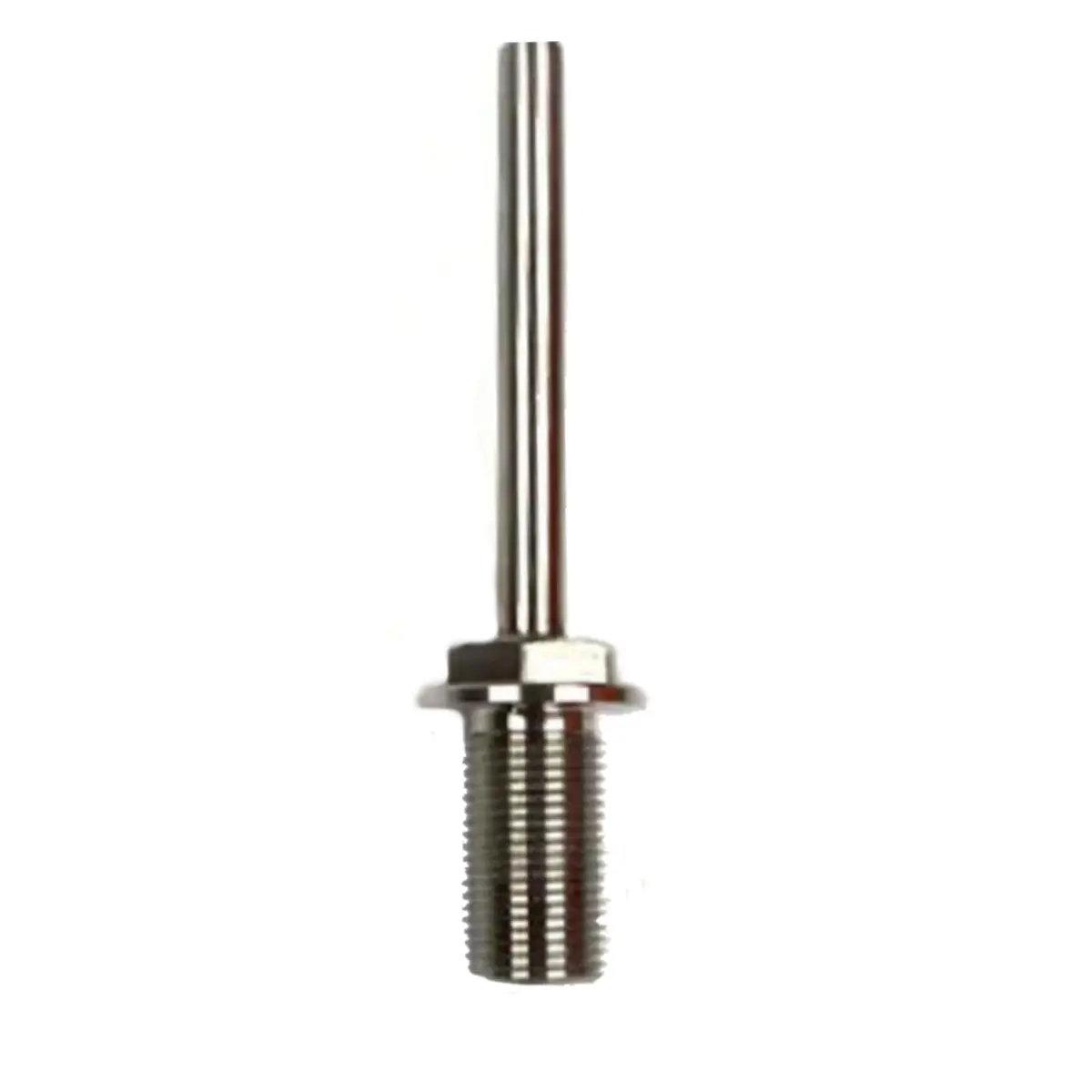 Thermowell 140mm Stainless Steel for kettles with a 1/2" connection and 7mm inner diameter.