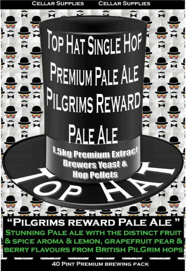 Top Hat Pilgrims Reward Pale Ale Beer Kit | The Home Brew Shop | 837769