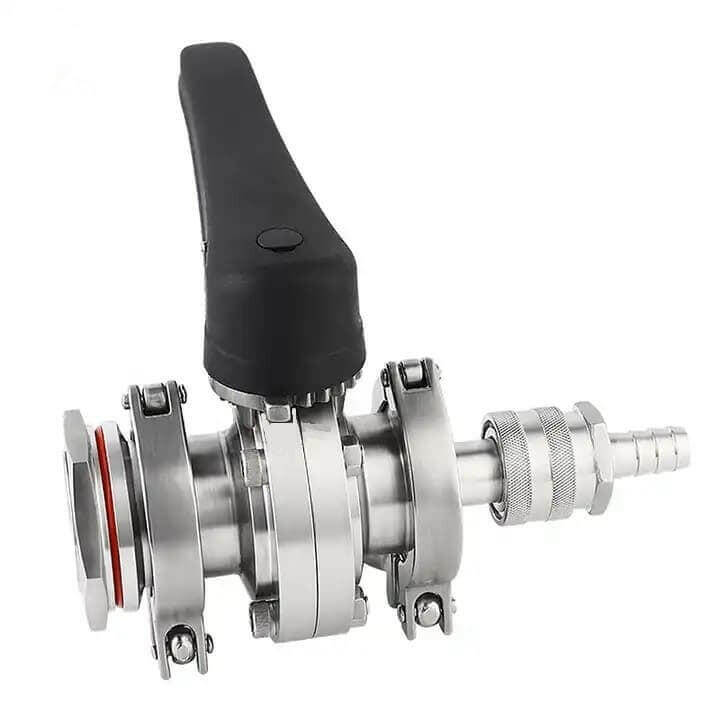 Tri Clamp Butterfly Clamp Valve Kit | The Home Brew Shop | 75610