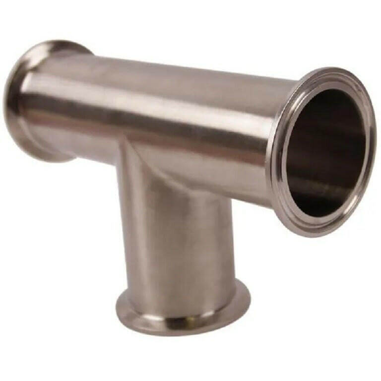 Tri Clamp Tee 1.5 Inch Stainless Steel | The Home Brew Shop | 66939