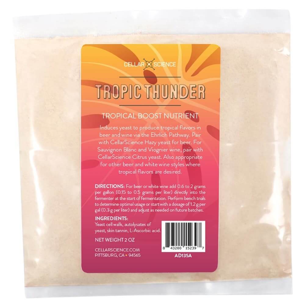 TROPIC THUNDER | Tropical Flavour Enhancer | Cellar Science | The Home Brew Shop | 1388