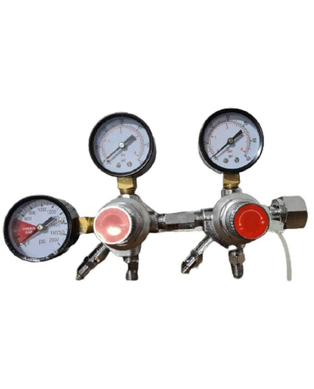 Twin Co2 Gas Regulator | The Home Brew Shop | 33039