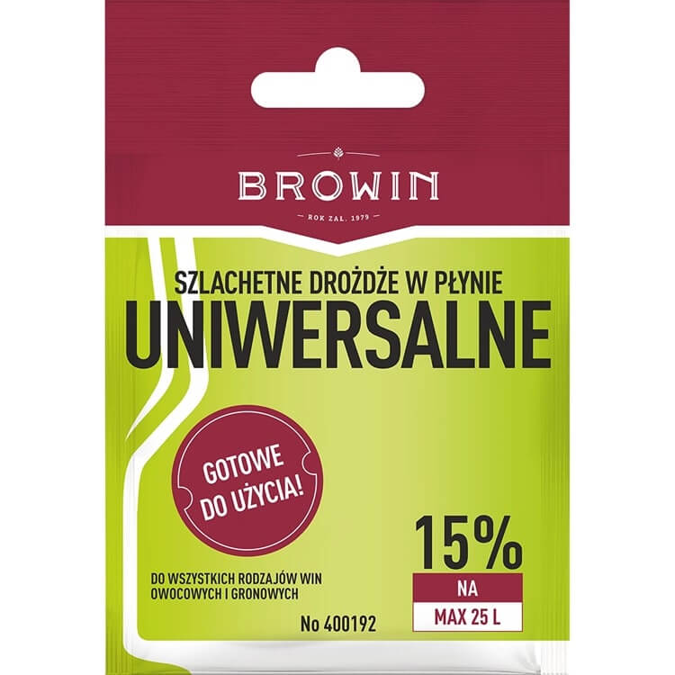 Universal Wine Yeast Liquid - Ready to use - Browin | The Home Brew Shop | 400192