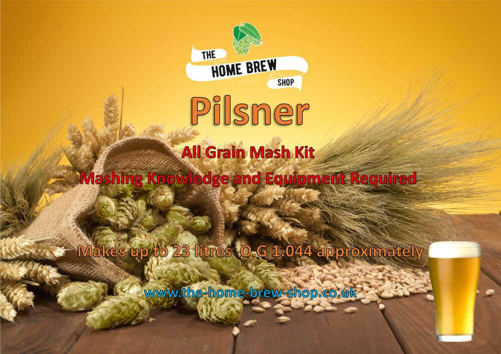 Pilsner - All Grain Mash Kit | The Home Brew Shop | 513279