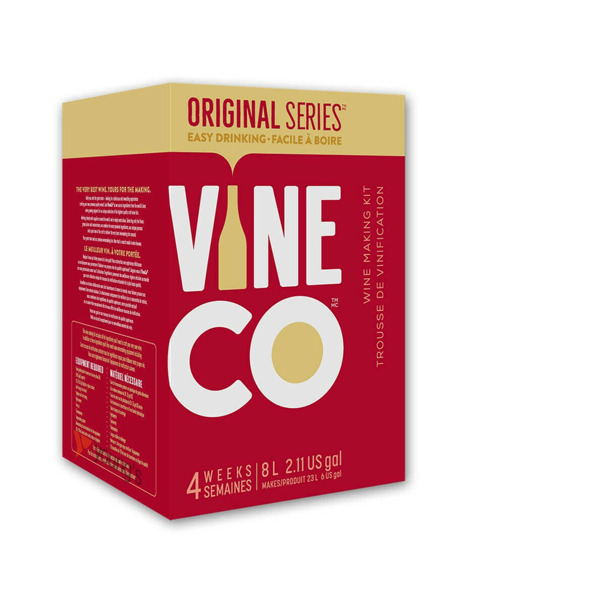 Trilogy Wine Kit VineCo ORIGINAL Series | The Home Brew Shop | 3319Vineco