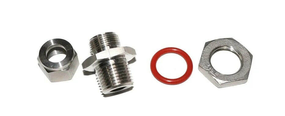 Weldless Bulkhead with Compression 1/2" | The Home Brew Shop | 69931