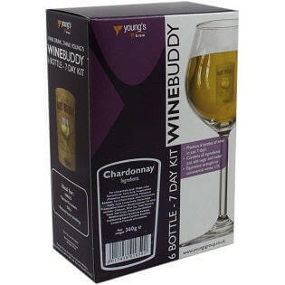 WineBuddy Chardonnay 1 Gallon Wine kit | The Home Brew Shop | 1650