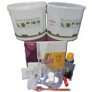 Wineduddy Chardonnay Style Starter Kit | 6 Bottle / 1 Gallon includes fermentation equipment and tools.