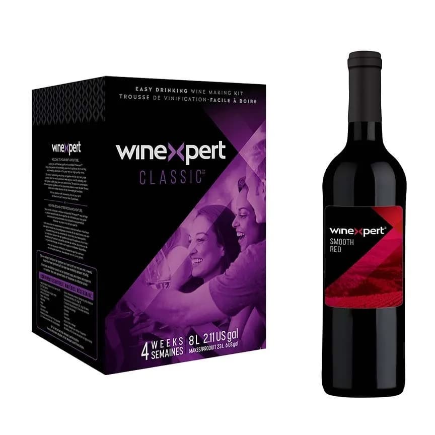 Winexpert Classic Smooth Red Wine Making Kit 30 Bottles | The Home Brew Shop | 2855