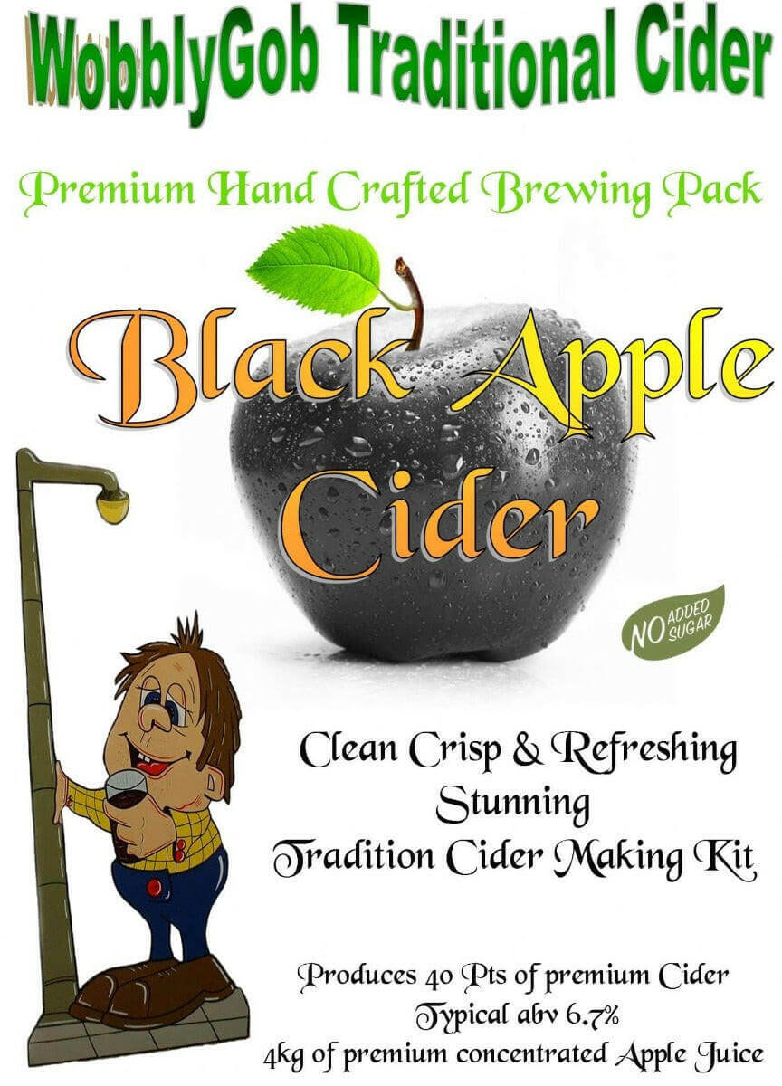 WobblyGob Black Apple Cider Kit | The Home Brew Shop | 437653
