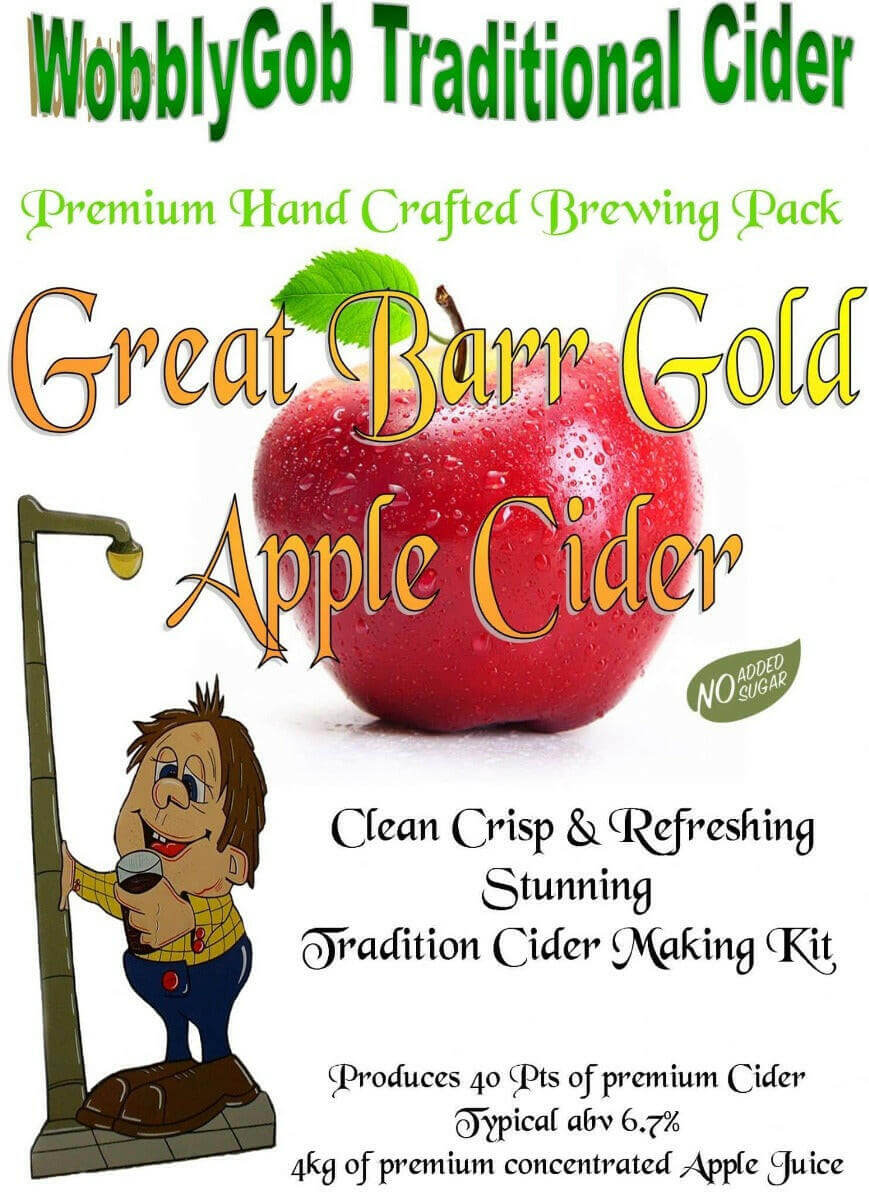 WobblyGob Great Barr Gold Cider Kit | The Home Brew Shop | 437651