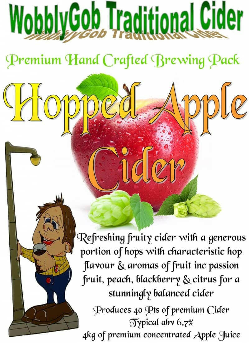 WobblyGob Hopped Cider Kit | The Home Brew Shop | 437659
