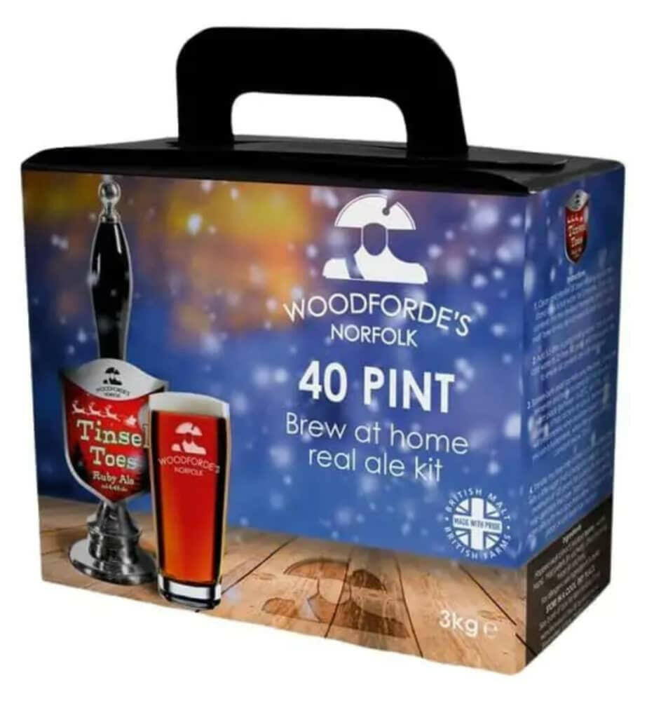 Tinsel Toes Beer Kit | Woodfordes Brewery | The Home Brew Shop | 28901 - 1767