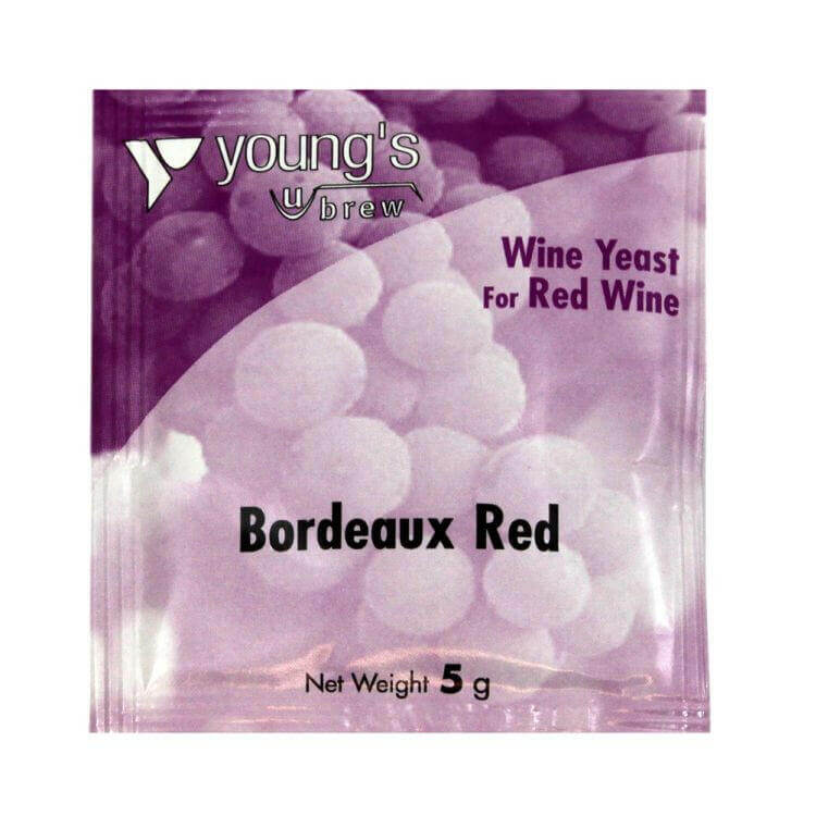 Youngs Bordeaux Red Wine Yeast | The Home Brew Shop | 101654 - 4321