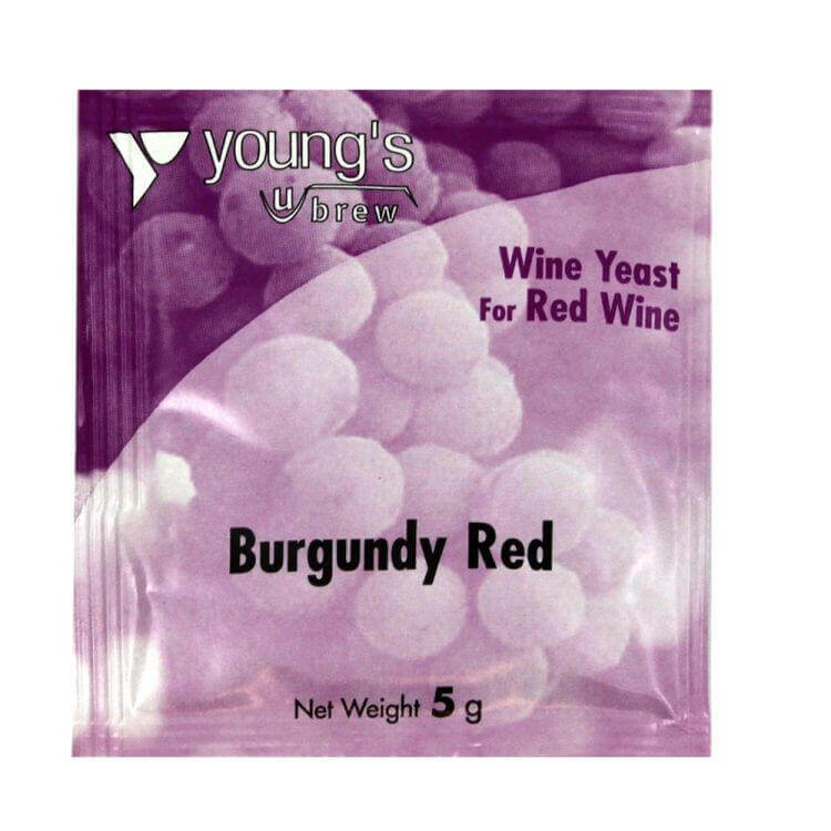Youngs Burgundy Red Wine Yeast | The Home Brew Shop | 101655 - 4322