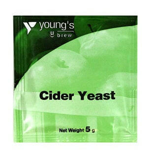 Youngs Cider Yeast Sachet 5g | The Home Brew Shop | 4331