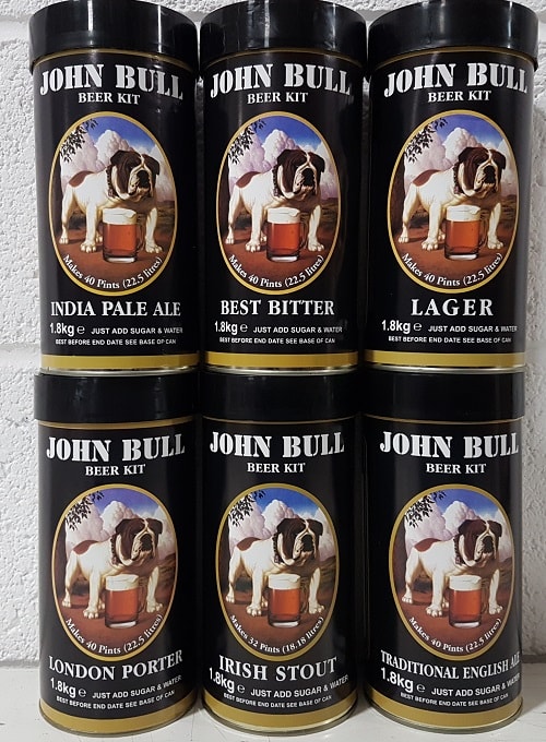 John Bull Home Brew Beer Kits
